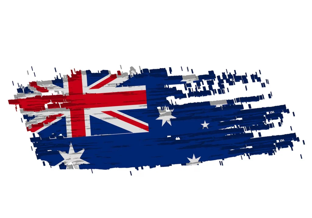 australia-grunge-flag-design